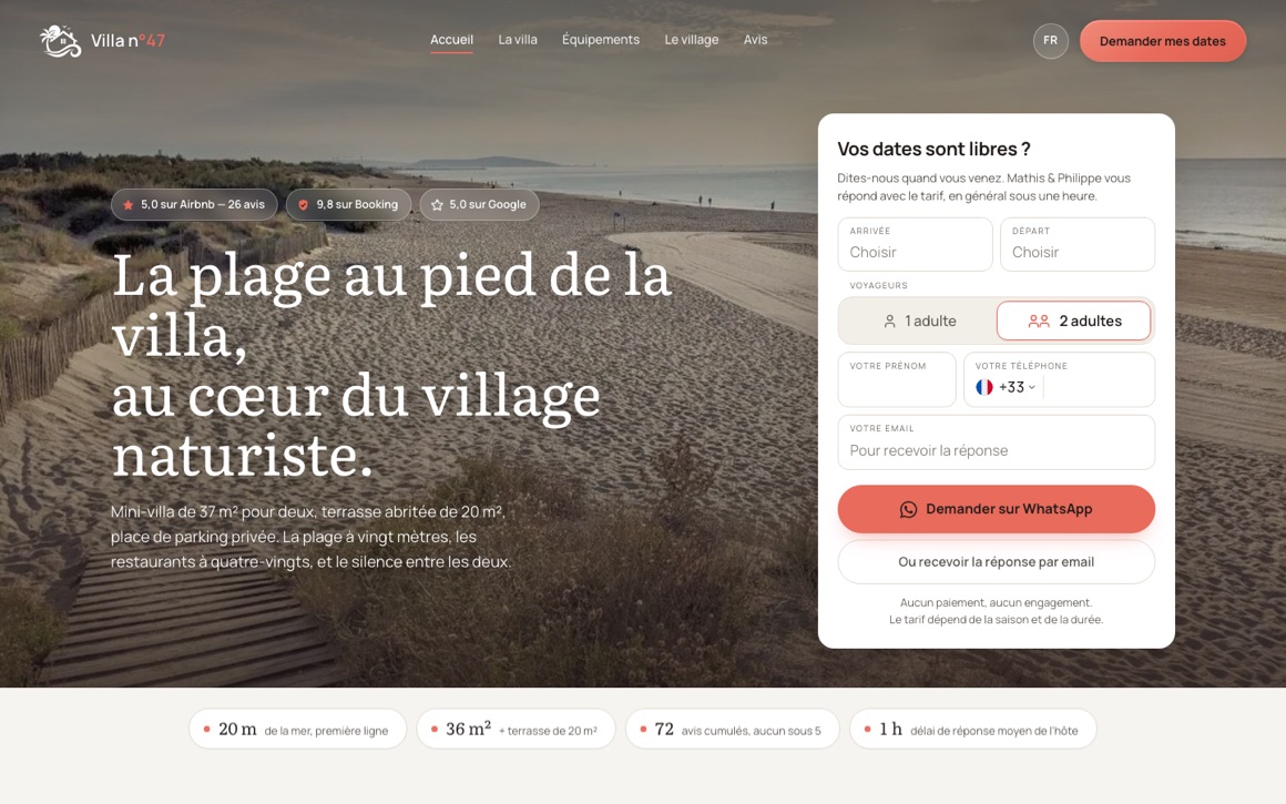 Villa n°47 – Cap d'Agde